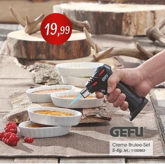 Zurbrüggen Gefu creme brulee-set Angebot