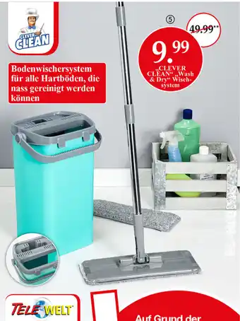 Woolworth Clever Clean Wash & Dry Wischsystem Angebot