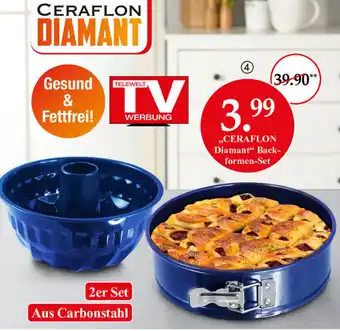 Woolworth Ceraflon Diamant Backformen Set Angebot