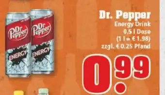 trinkgut Dr. Pepper Energy Drink 0,5L Angebot