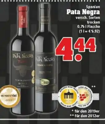 trinkgut Pata Negra 0,75L Angebot