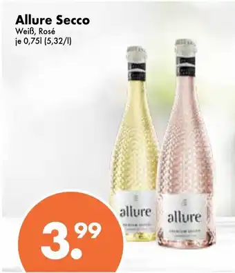 Trink und Spare Allure Secco 0,75L Angebot