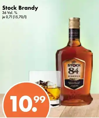 Trink und Spare Stock Brandy 0,7L Angebot