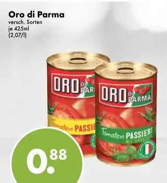 Trink und Spare Oro di Parma 425ml Angebot