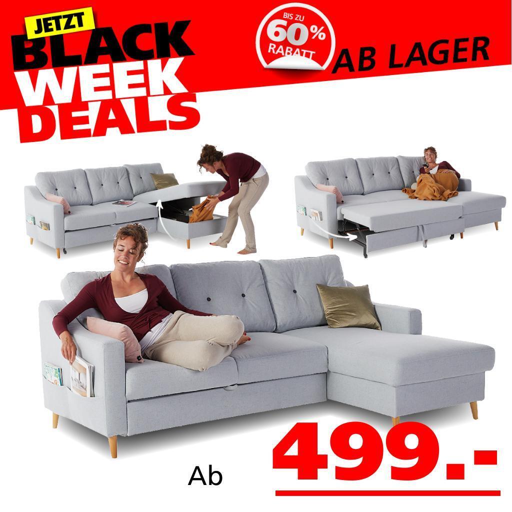 Seats and sofas viggo schlafsofa, ecksofa Angebot bei Seats and Sofas