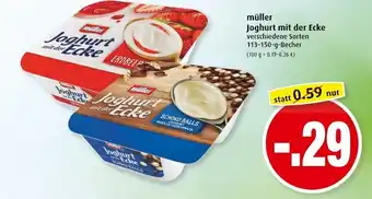 Markant Müller Joghurt mit der Ecke 113-150g Becher Angebot