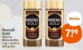 tegut Nescafé Gold 200 g Glas Angebot