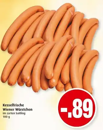 Markant Kesselfrische Wiener Würstchen 100g Angebot