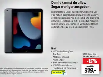 Lidl iPad Angebot