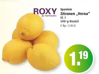 Markant Roxy Spanien Zitronen Verna 500g Angebot