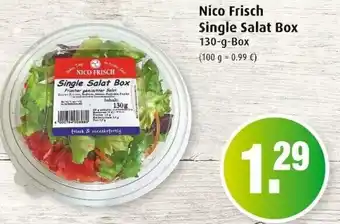 Markant Nico Frisch Single Salat Box 130g Angebot