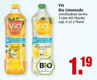 Markant Vio Bio Limonade 1L Angebot