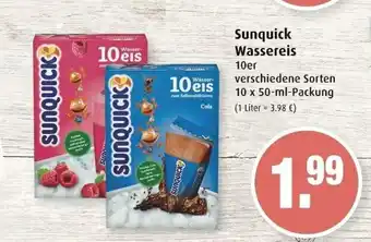 Markant Sunquick Wassereis 10x50ml Angebot