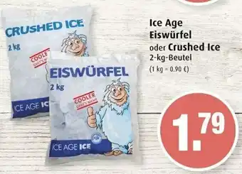 Markant Ice Age Eiswürfel oder Crushed Ice 2kg Beutel Angebot