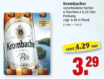 Markant Krombacher 6x0,33L Angebot