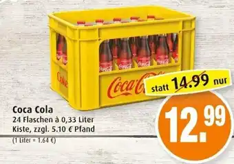 Markant Coca Cola 24x0,33L Angebot