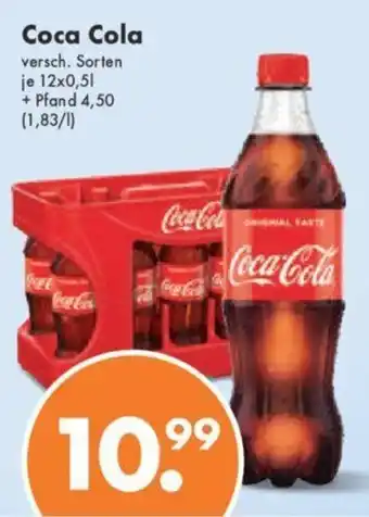 Trink und Spare Coca Cola 12x0,5L Angebot