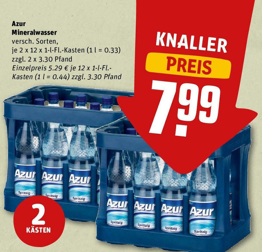 Wunderbar Mineralwasser Im Angebot Diese Woche Bild