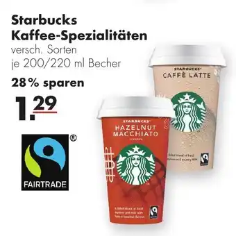 Handelshof Starbucks Coffee 200/220ml Angebot