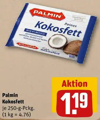 REWE Palmin Kokosfett 250 g Pckg. Angebot