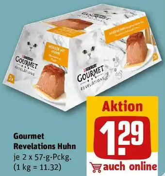 REWE Purina Gourmet Revelations Huhn 2x57 g Pckg. Angebot