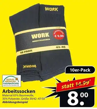 Famila Nord Ost Arbeitssocken Angebot