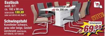 Poco Esstisch oder schwingstuhl Angebot