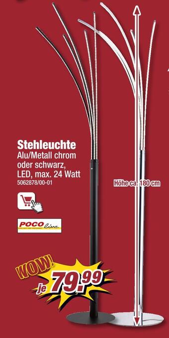 Poco Poco line stehleuchte Angebot