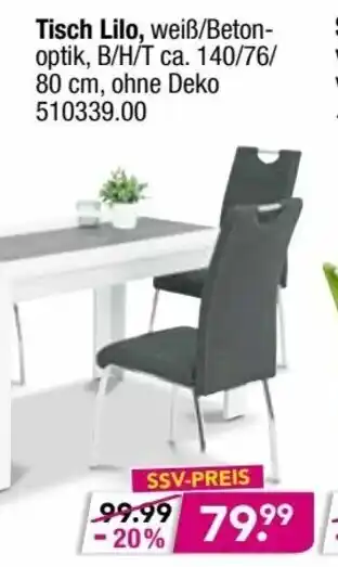 Möbel Boss Tisch Lilo Angebot