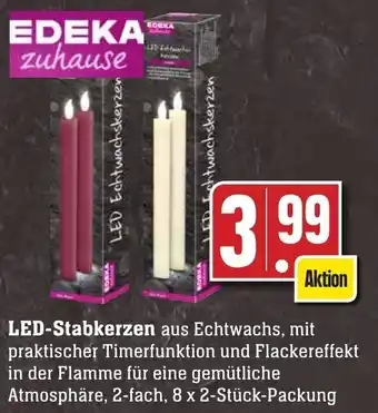 Edeka Neukauf Edeka zuhause LED Stabkerzen Angebot