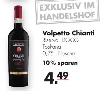 Handelshof Volpetto Chianti 750ml Angebot