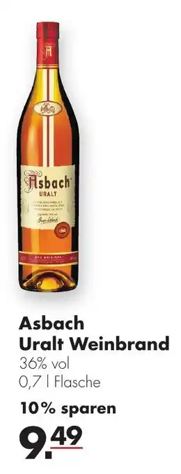 Handelshof Asbach Uralt Weinbrand 700ml Angebot