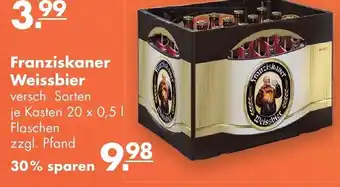 Handelshof Franziskaner Weissbier 20*500ml Angebot