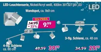 Möbel Boss LED Leuchtenserie oder Wandspot Angebot