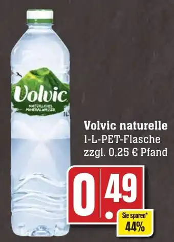 Edeka Neukauf Volvic Naturelle 1 L PET Flasche Angebot