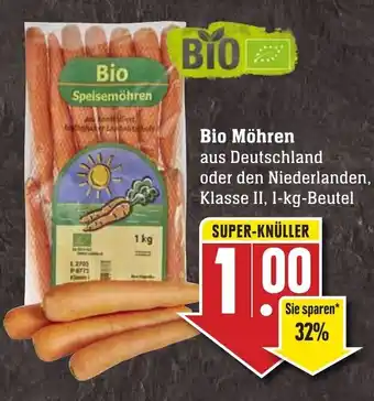 Edeka Neukauf Bio Möhren 1 kg Beutel Angebot