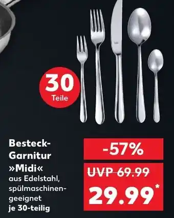 Kaufland Silit Besteck Garnitur Midi 30-teilig Angebot