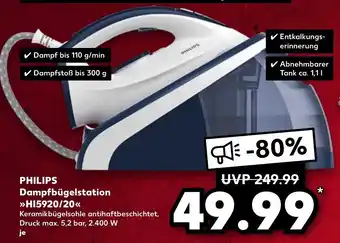 Kaufland Philips Dampfbügelstation HI5920/20 Angebot