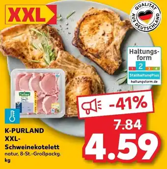 Kaufland K-Purland XXL Schweinekotelett Angebot