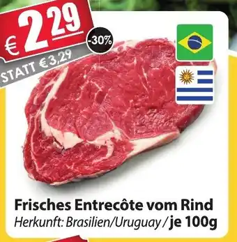 LEDO Frisches Entrecôte vom Rind 100g Angebot