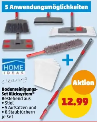 PENNY Home Ideas Cooking Bodenreinigungs Set Klicksystem Angebot