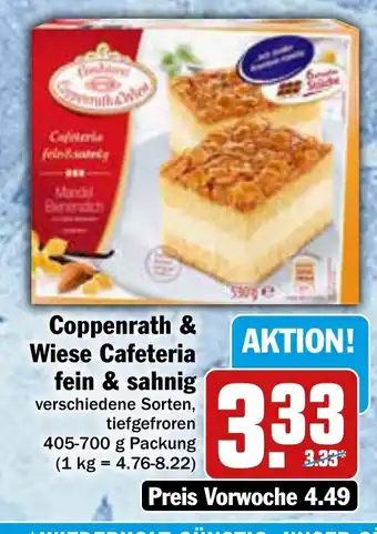 AEZ Coppenrath & Wiese Cafeteria fein & sahnig 405-700g Angebot