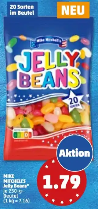 PENNY Mike Mitchell's Jelly Beans 250 g Beutel Angebot