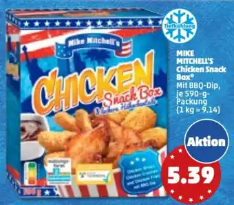 PENNY Mike Mitchell's Chicken Snack Box 590 g Packung Angebot