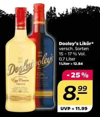 NETTO Dooley's Likör 0,7 Liter Angebot