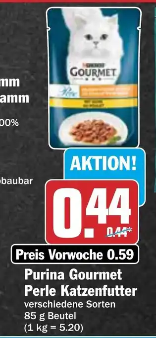 AEZ Purina Gourmet Perle Katzenfutter 85g Angebot