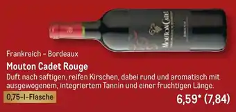 METRO Mouton Cadet Rouge 0,75 L Flasche Angebot