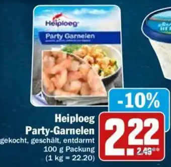 Hit Heiploeg Party Garnelen 100 g Packung Angebot