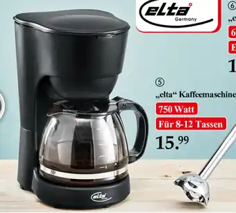 Woolworth elta Kaffeemaschine Angebot