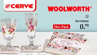 Woolworth Servietten 20er Pack Angebot